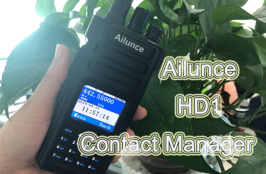 Ailunce HD1 Contact Manager 